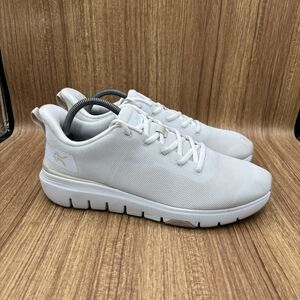 Kuru Flex Via Womens 11 M White Mesh Walking Orthopedic Cushioned Comfort Light